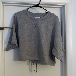 Gray sinched top!